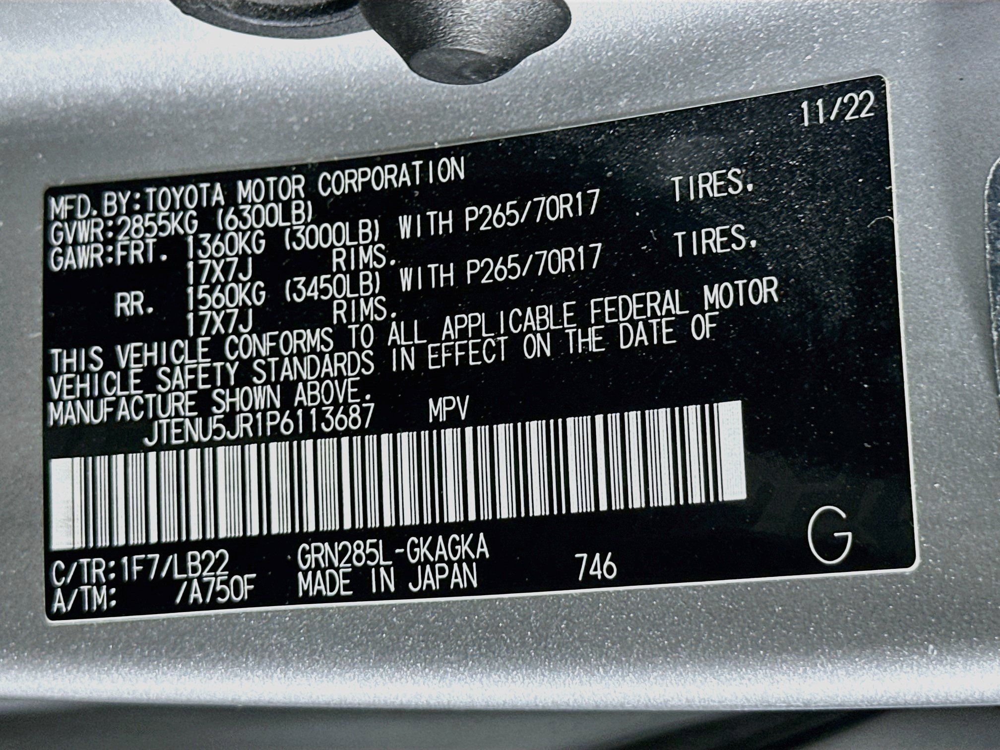 Used 2023 Toyota 4Runner SR5 Premium w/ Moonroof Package AWD/4WD image 12