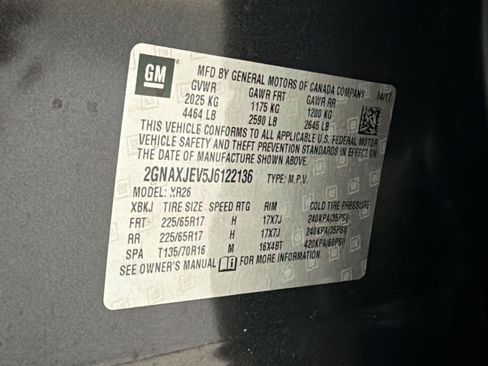 Used 2018 Chevrolet Equinox LT FWD image 19