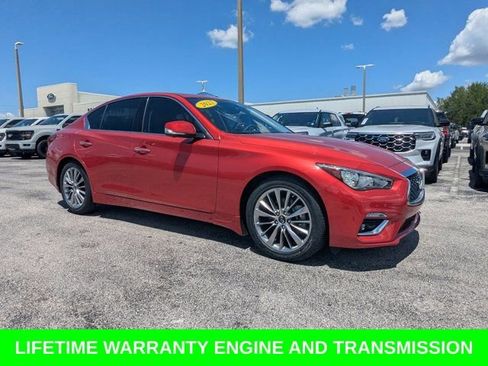 Used 2023 INFINITI Q50 Luxe w/ Cargo Package RWD image 32