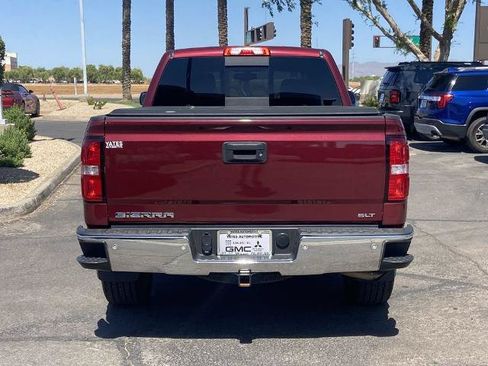 Used 2015 GMC Sierra 1500 SLT w/ SLT Crew Cab Value Package AWD/4WD image 5