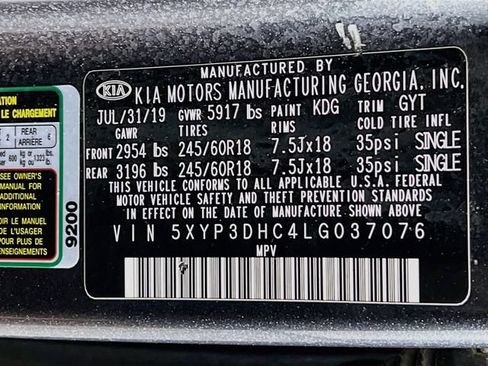 Used 2020 Kia Telluride EX AWD/4WD image 31