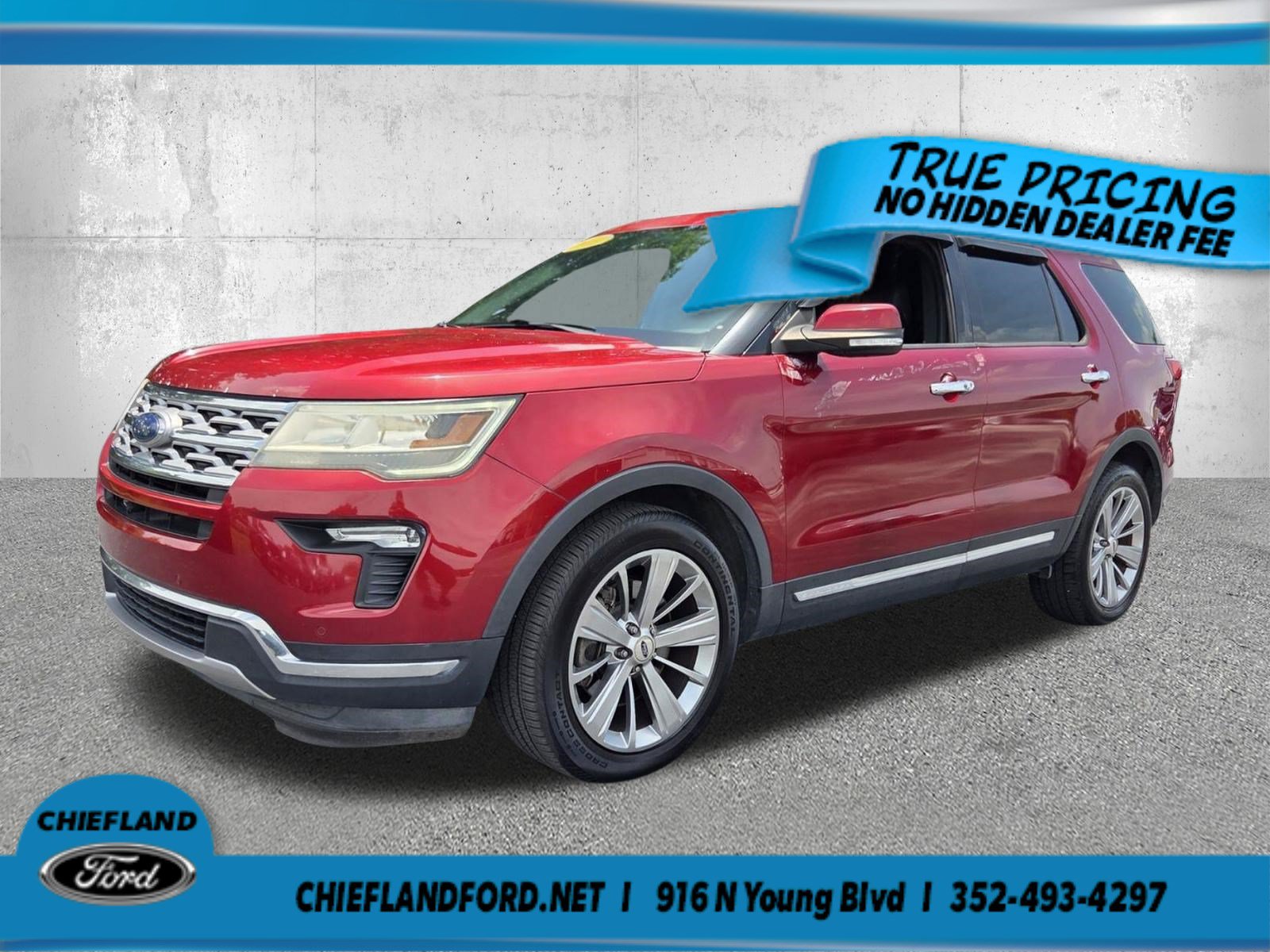 Used 2018 Ford Explorer Limited FWD image 1