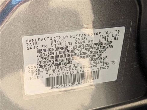 Used 2021 Nissan Kicks SV FWD image 23