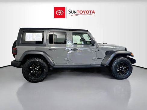 Used 2021 Jeep Wrangler Unlimited Sport AWD/4WD image 2
