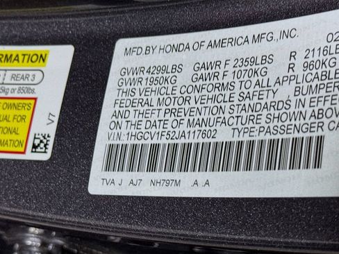 Used 2018 Honda Accord EX-L image 33