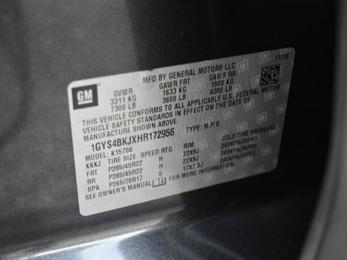 Used 2017 Cadillac Escalade Luxury AWD/4WD image 47