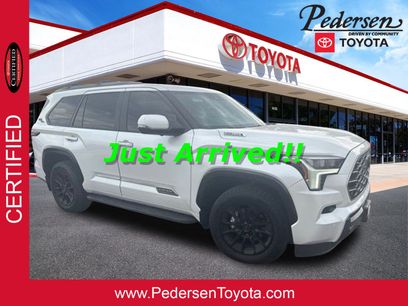 Certified 2026 Toyota Sequoia Platinum w/ TRD Off-Road Package