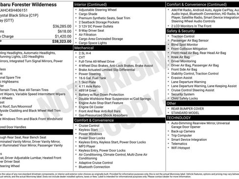 Used 2025 Subaru Forester Wilderness image 17