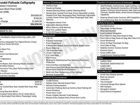 Certified 2026 Hyundai Palisade Calligraphy image 27