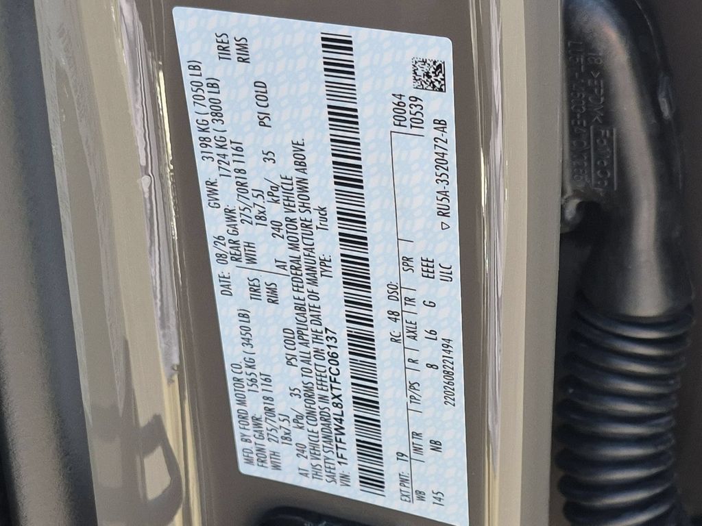 New 2026 Ford F150 Tremor w/ Equipment Group 402B AWD/4WD image 24