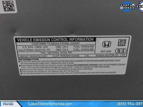 Certified 2024 Honda Civic Sport image 31