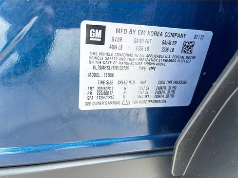 Used 2021 Chevrolet TrailBlazer LT w/ Convenience Package AWD/4WD image 31