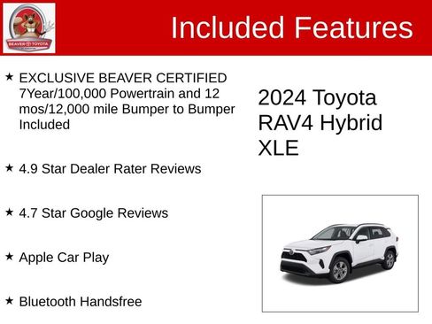Used 2024 Toyota RAV4 XLE w/ Convenience Package AWD/4WD image 4