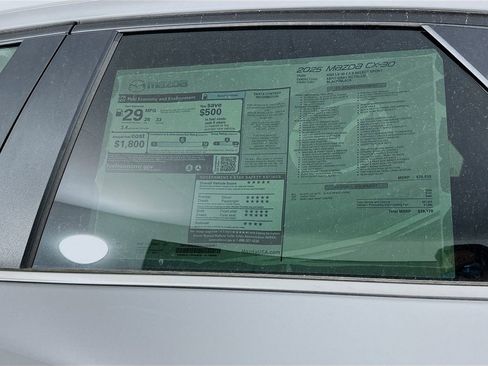 New 2025 MAZDA CX-30 AWD 2.5 S w/ Select Sport Pkg image 12