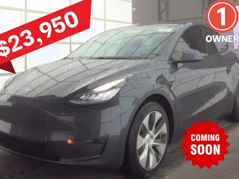 Used 2020 Tesla Model Y Long Range AWD/4WD image 1