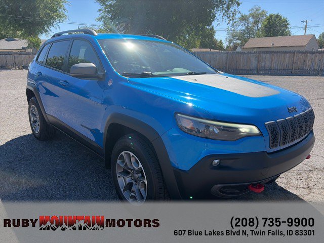 Used 2021 Jeep Cherokee Trailhawk AWD/4WD image 1