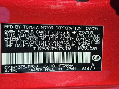 Used 2025 Lexus RC F Final Edition RWD image 32