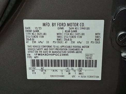 Certified 2023 Ford Explorer XLT w/ Equipment Group 202A AWD/4WD image 27