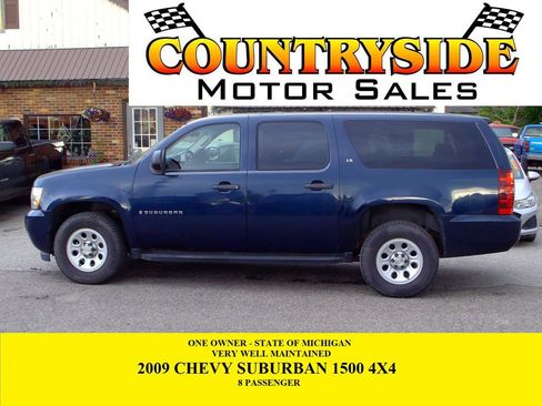 Used 2009 Chevrolet Suburban LS w/ Skid Plate Package AWD/4WD image 1