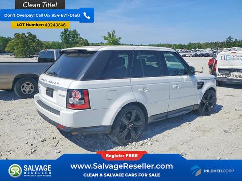 Used 2013 Land Rover Range Rover Sport HSE LUX w/ HSE Luxury Silver Pkg AWD/4WD image 4