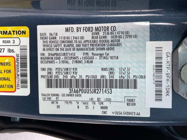 Used 2018 Ford Fusion S FWD image 45