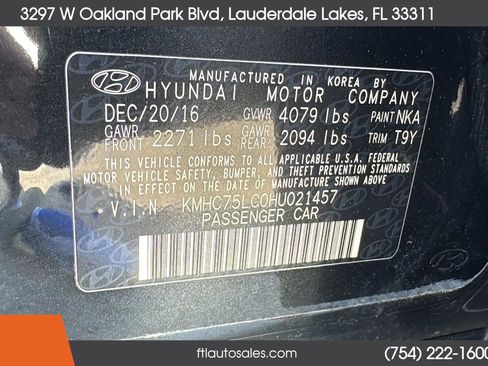 Used 2017 Hyundai Ioniq SEL w/ Tech Package 02 image 74