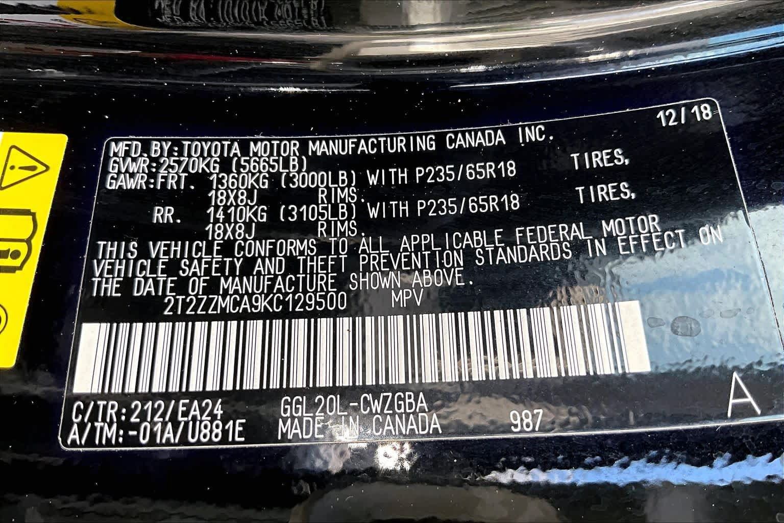 Used 2019 Lexus RX 350 FWD w/ Accessory Package image 36
