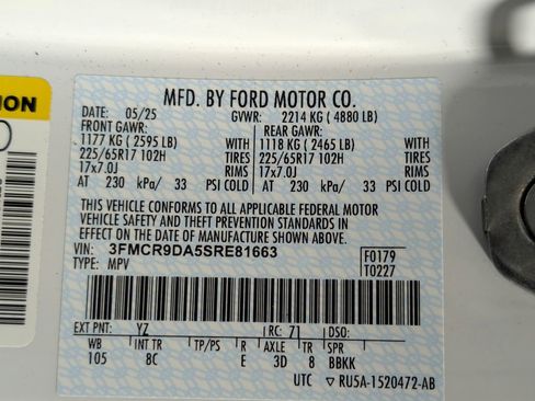 Certified 2025 Ford Bronco Sport Badlands image 26