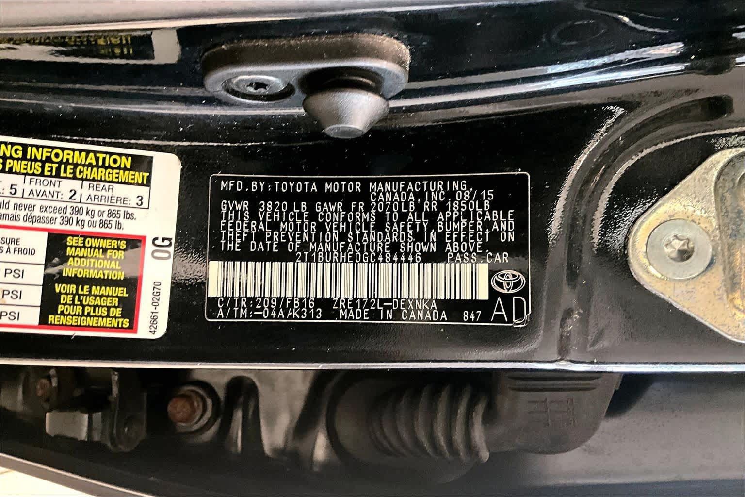 Used 2016 Toyota Corolla LE FWD image 30