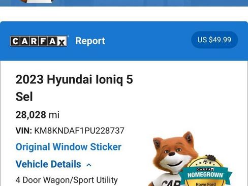 Used 2023 Hyundai Ioniq 5 SEL w/ Cargo Package AWD/4WD image 6