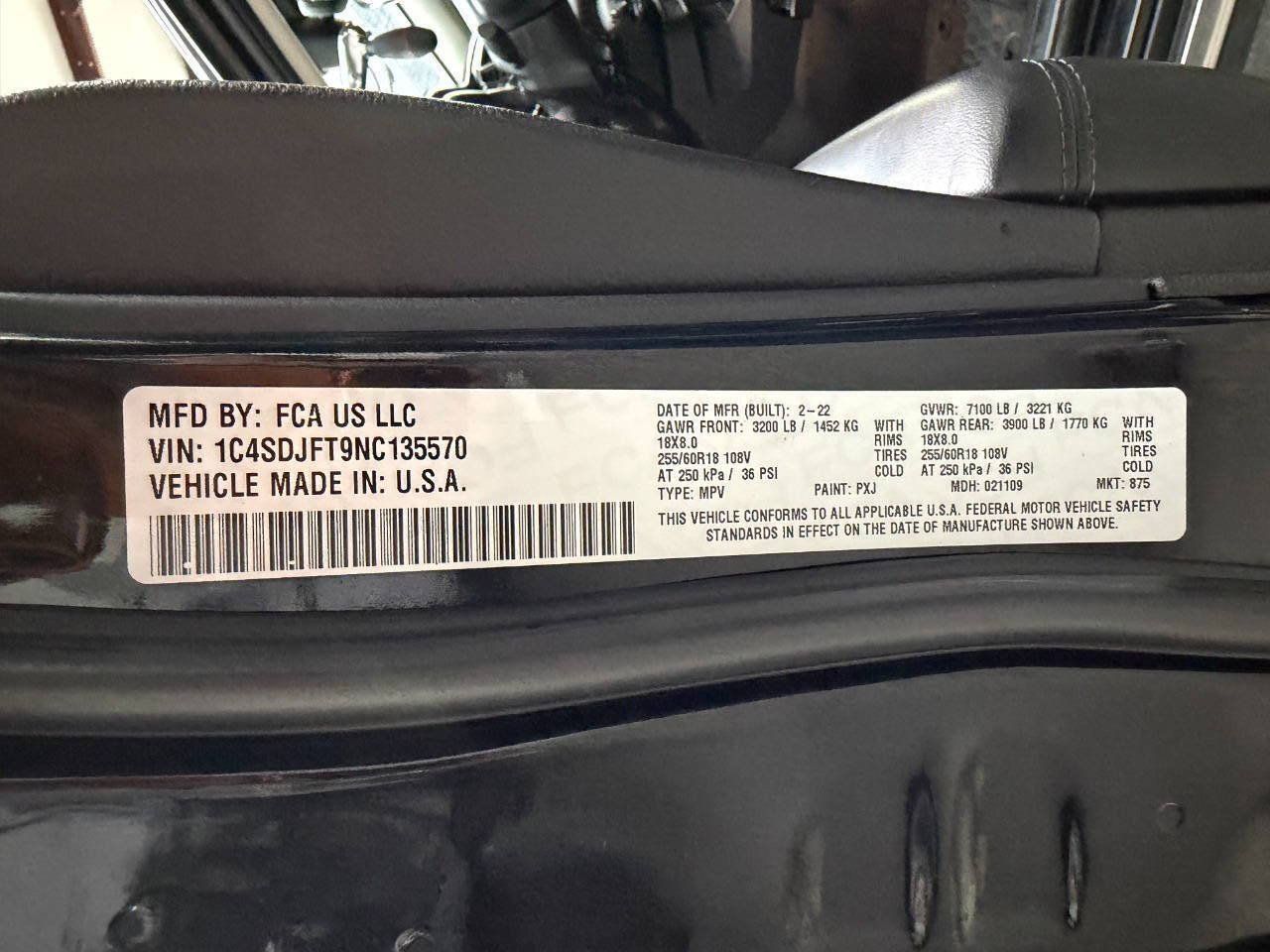 Used 2022 Dodge Durango AWD w/ Skid Plate Group image 30