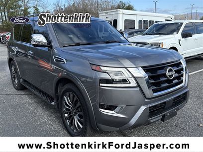 Used 2021 Nissan Armada Platinum w/ Captain's Chairs Package