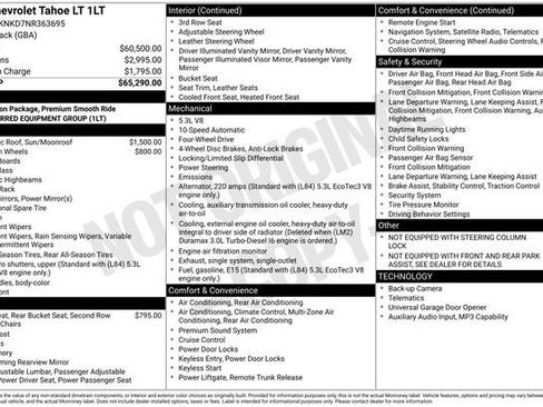 Certified 2022 Chevrolet Tahoe LT image 13