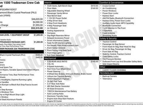 Used 2024 RAM 1500 Tradesman AWD/4WD image 36