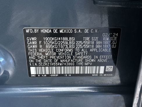 Used 2024 Honda HR-V Sport image 13