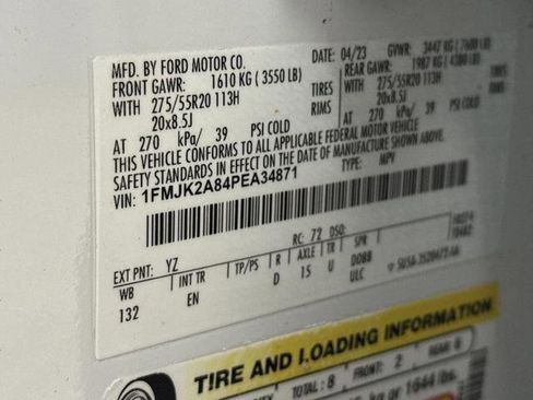 Used 2023 Ford Expedition Max Limited image 44