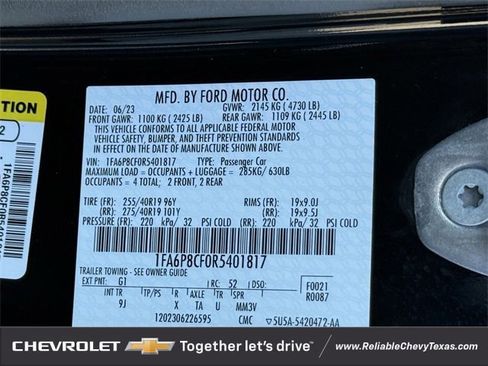 Used 2024 Ford Mustang GT Premium w/ GT Performance Package image 33