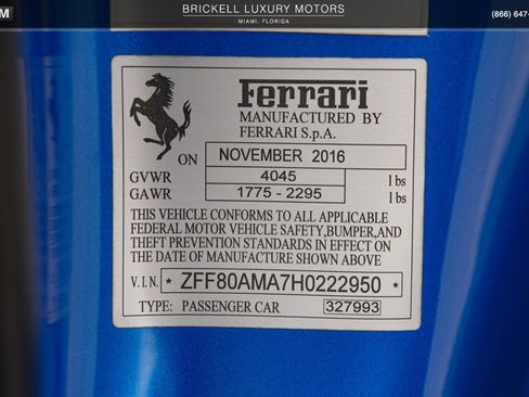 Used 2017 Ferrari 488 Spider RWD image 33