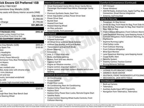 New 2026 Buick Encore GX Preferred w/ Comfort Package image 26