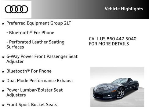 Used 2011 Chevrolet Corvette Grand Sport w/ Preferred Equipment Group RWD image 15