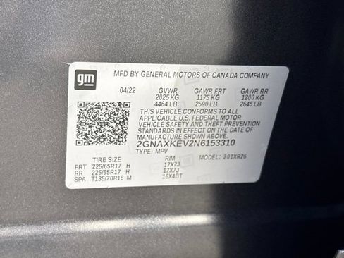 Used 2022 Chevrolet Equinox LT FWD image 26