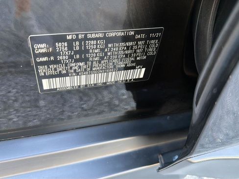 Used 2022 Subaru Outback Wilderness AWD/4WD image 43