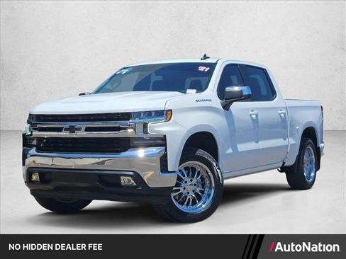 Certified 2021 Chevrolet Silverado 1500 LT RWD image 1