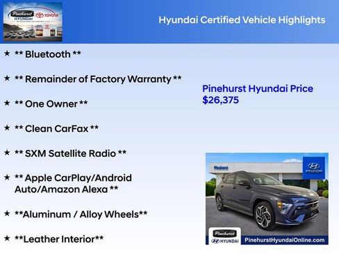 Certified 2025 Hyundai Kona N Line S FWD image 19