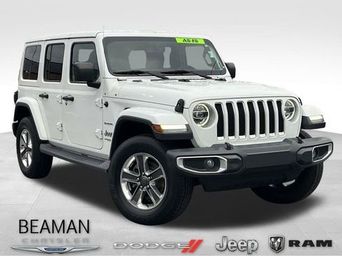 Used 2018 Jeep Wrangler Unlimited Sahara image 1