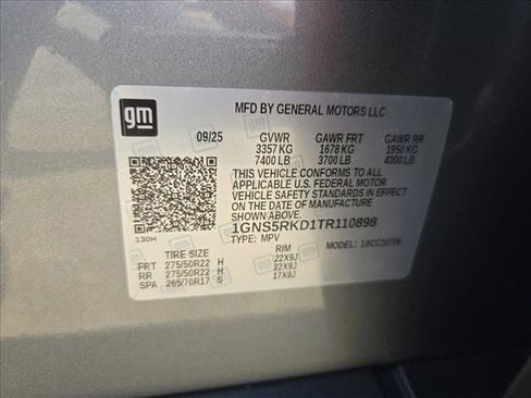 Used 2026 Chevrolet Tahoe RST w/ Comfort Package image 26