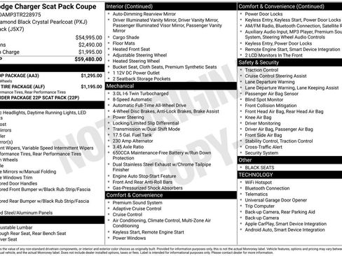 New 2026 Dodge Charger Scat Pack w/ Blacktop Package image 28