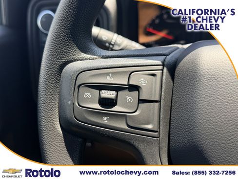 Used 2025 Chevrolet Silverado 1500 Custom w/ Turbomax Blackout Package AWD/4WD image 23