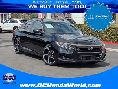 Certified 2022 Honda Accord Sport