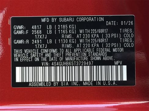 New 2026 Subaru Crosstrek 2.5i image 21